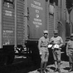 Legionářská polní pošta začínala v Rusku ve vagónech na uhlí a obilí