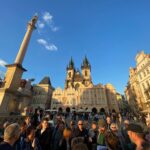Devátá vycházka Po stopách bojů Pražského povstání zavedla účastníky do centra Prahy