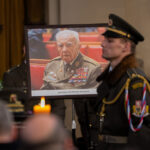 V kostele sv. Jana Nepomuckého v Praze se dnes konalo poslední rozloučení s generálporučíkem v. v